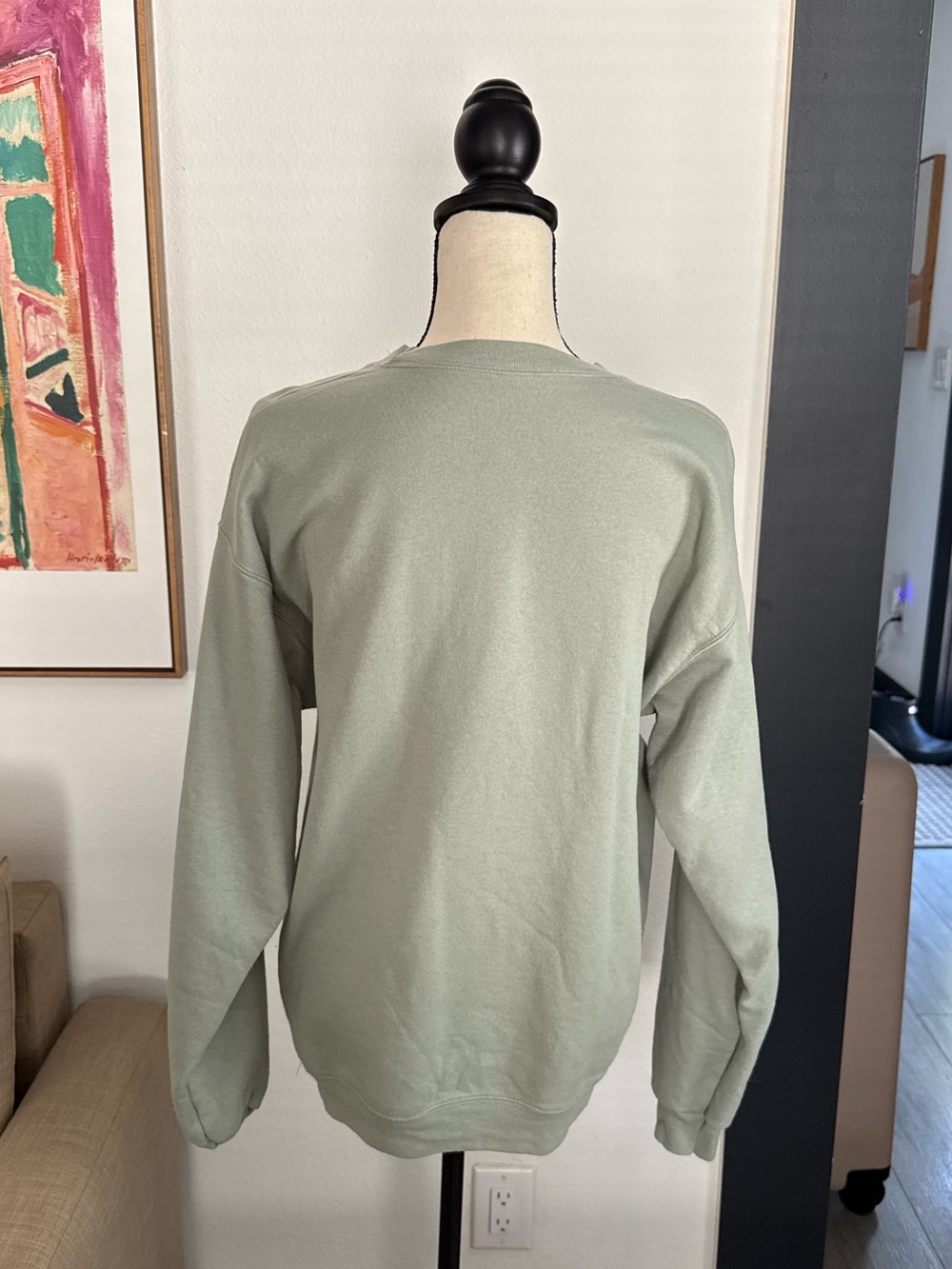 Tampa Bay Teal Sweatshirt Medium Cozy Graphic Crewneck Florida Pullover - Picture 4 of 7